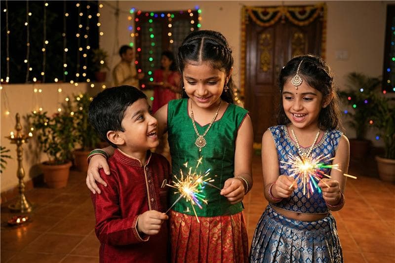 Kids safe cracker combo — sparklers for children